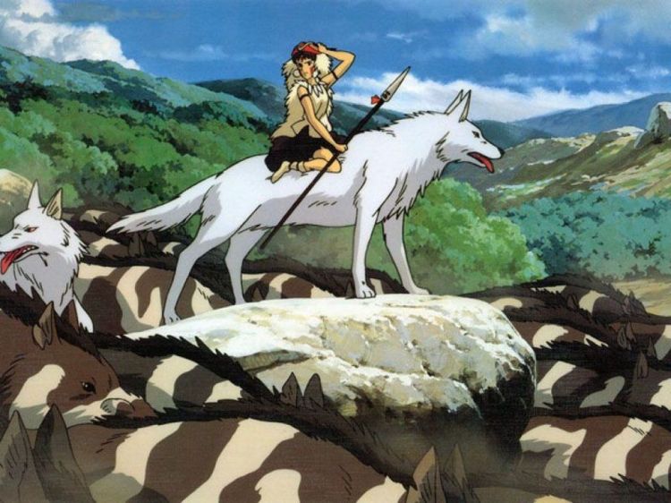 Wallpapers Cartoons Princess Mononoke Wallpaper N50025