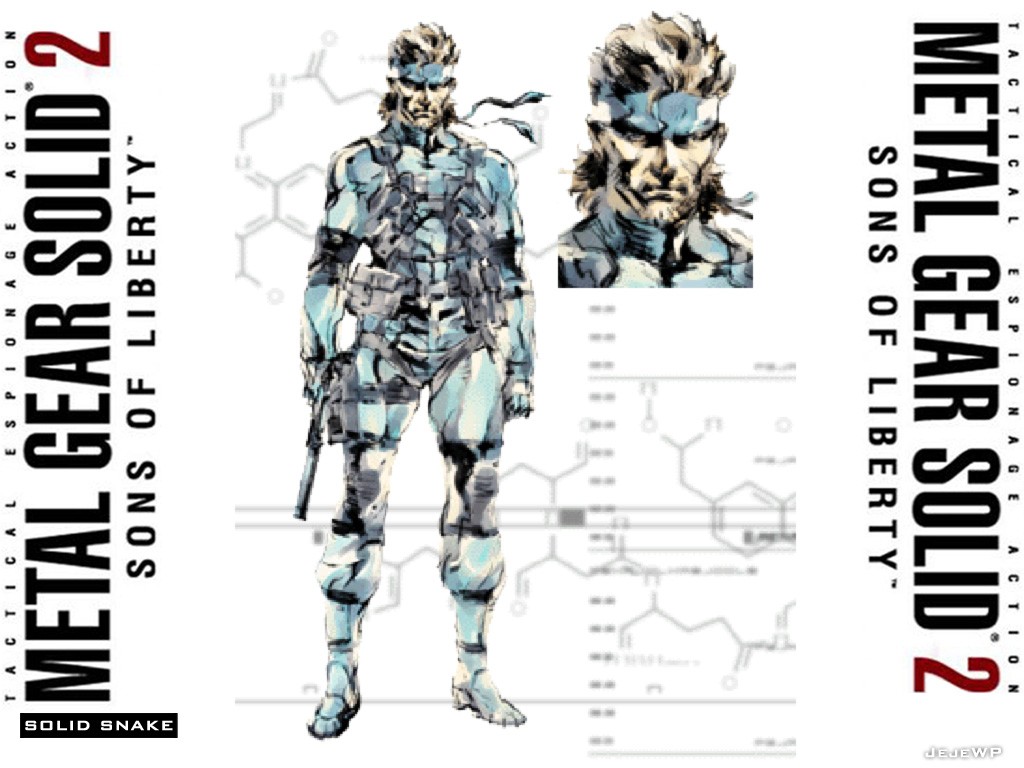 Fonds d'cran Jeux Vido Metal Gear Solid 2 - Sons Of Liberty 