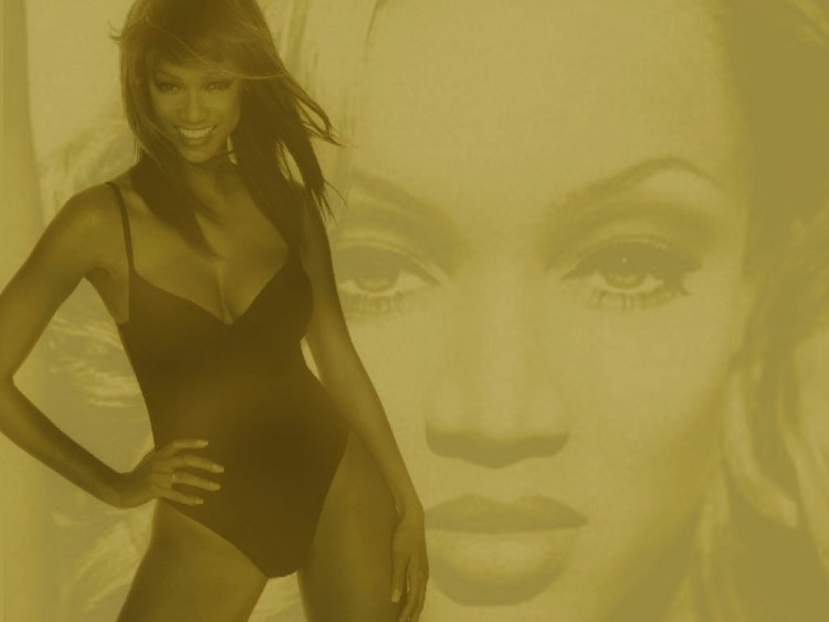 Fonds d'cran Clbrits Femme Tyra Banks Wallpaper N58235