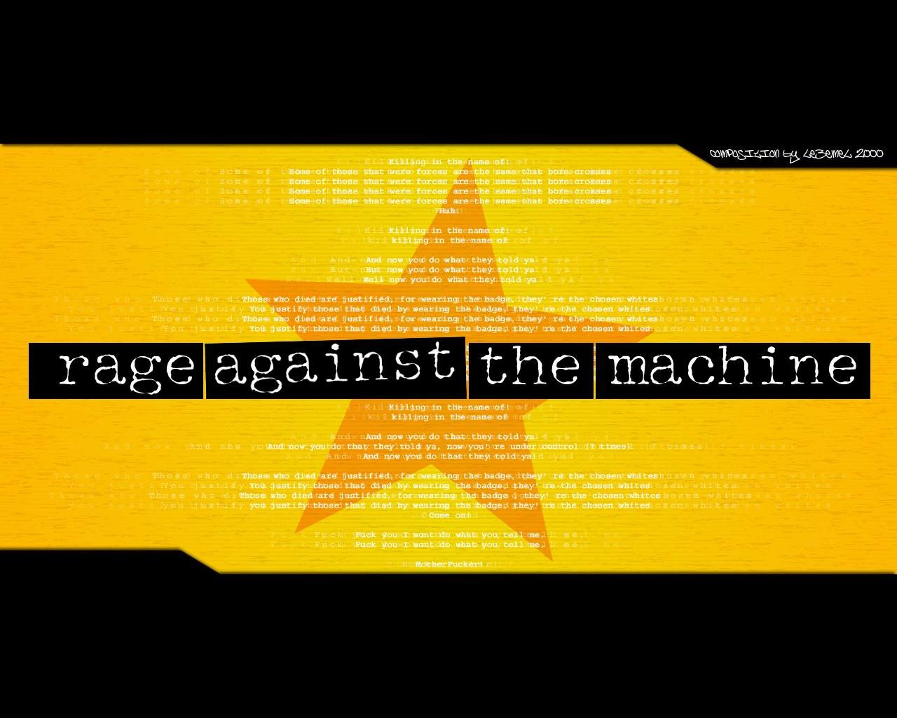 Fonds d'cran Musique Rage Against The Machine 