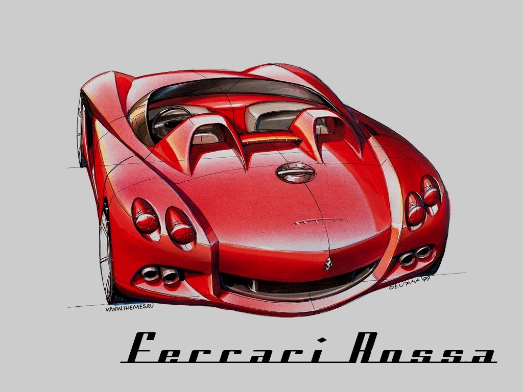 Wallpapers Cars Cars drawings 