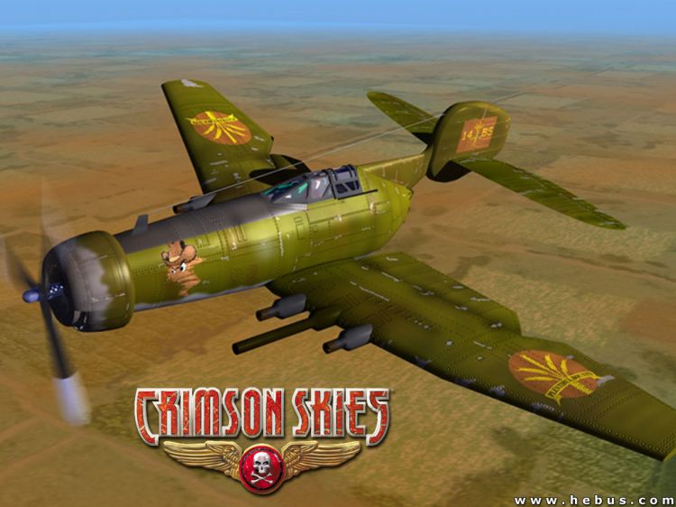 Fonds d'cran Jeux Vido Crimson Skies Wallpaper N31631