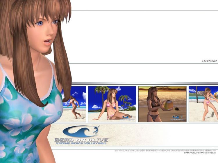 Fonds d'cran Jeux Vido Dead or Alive Xtreme Beach Volleyball Wallpaper N37016