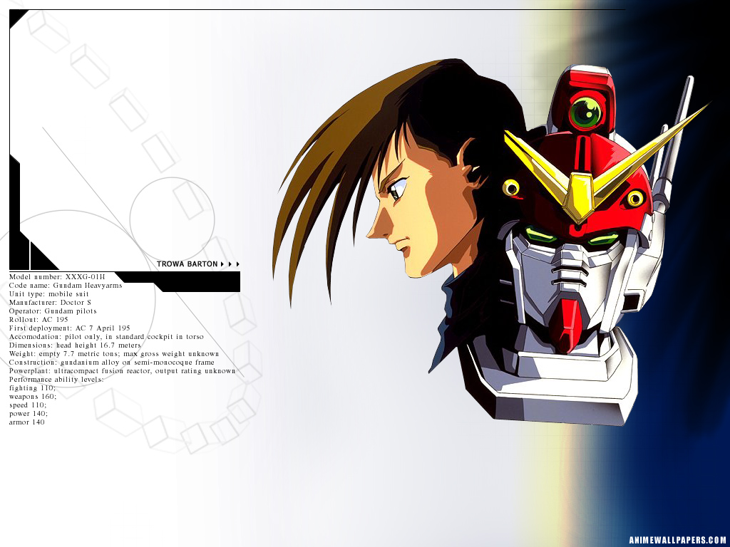 Wallpapers Cartoons Gundam Wing 