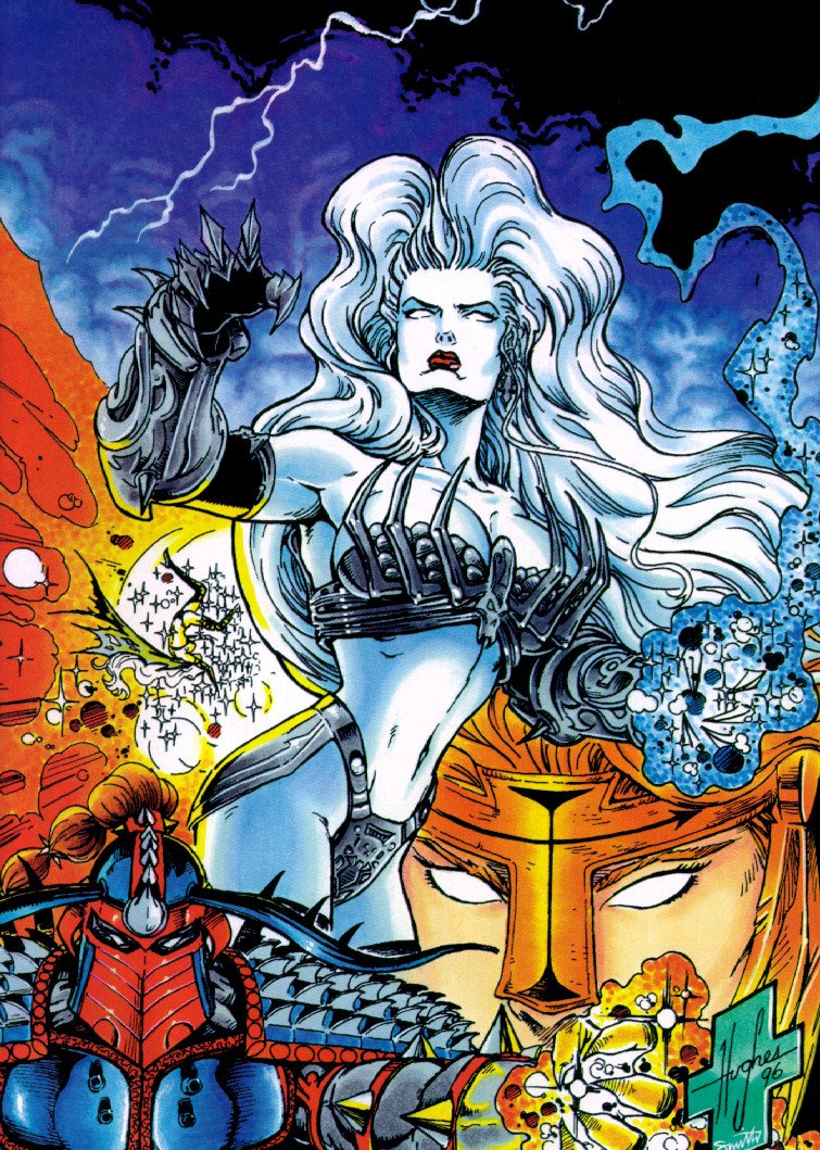 Wallpapers Comics Lady Death (covers) 