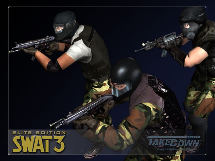 Fonds d'cran Jeux Vido S.W.A.T. 3 Wallpaper N34838