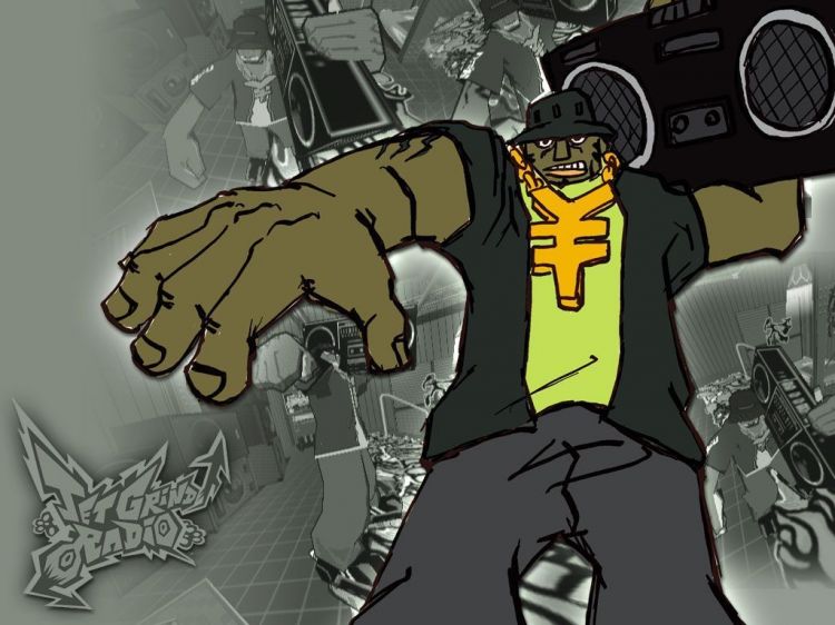 Fonds d'cran Jeux Vido Jet Set Radio Wallpaper N32961