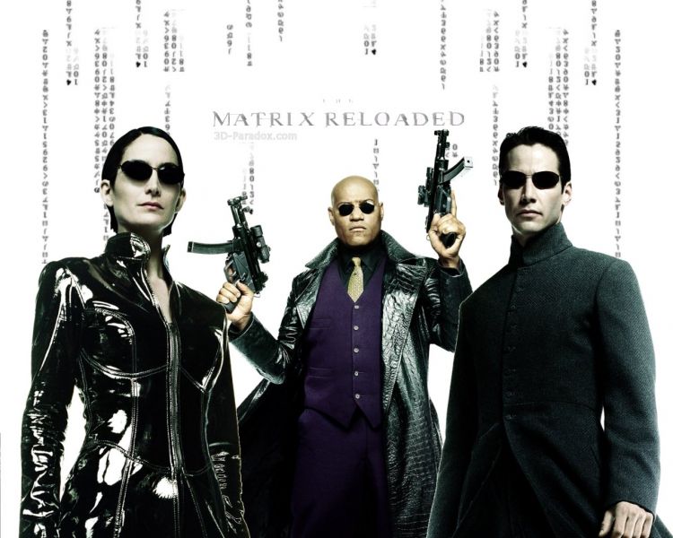 Fonds d'cran Cinma Matrix 2 Reloaded Wallpaper N29760