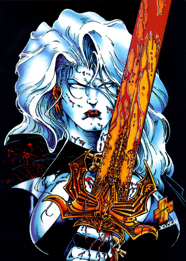 Wallpapers Comics Lady Death (covers) 