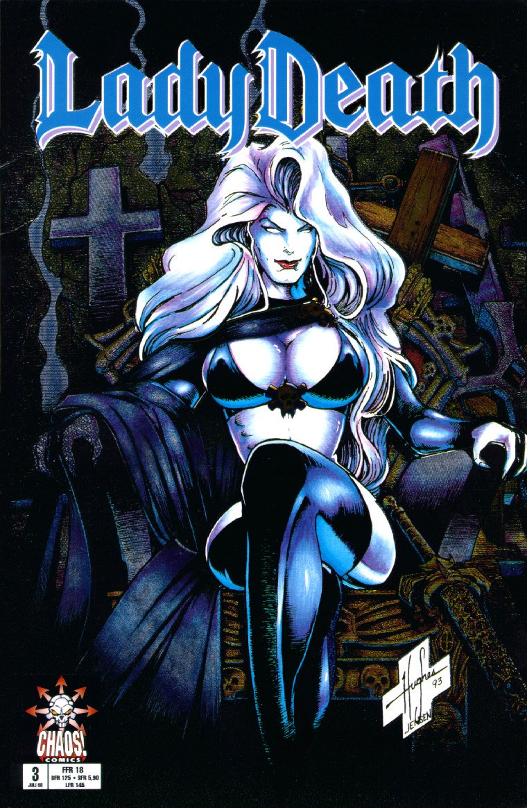 Wallpapers Comics Lady Death (covers) 