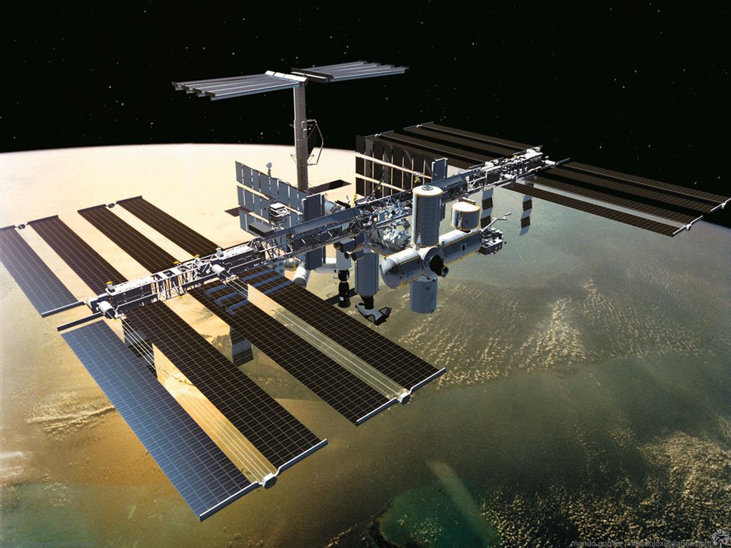 Fonds d'cran Espace Satellites - Stations 