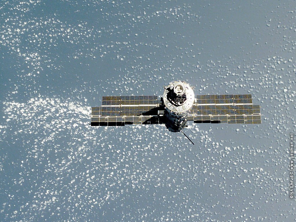 Wallpapers Space Satellites - Stations 