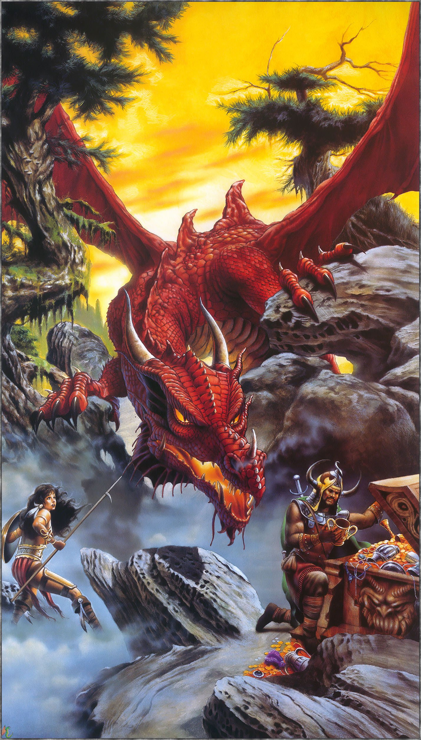 Fonds d'cran Fantasy et Science Fiction Cratures : Dragons 