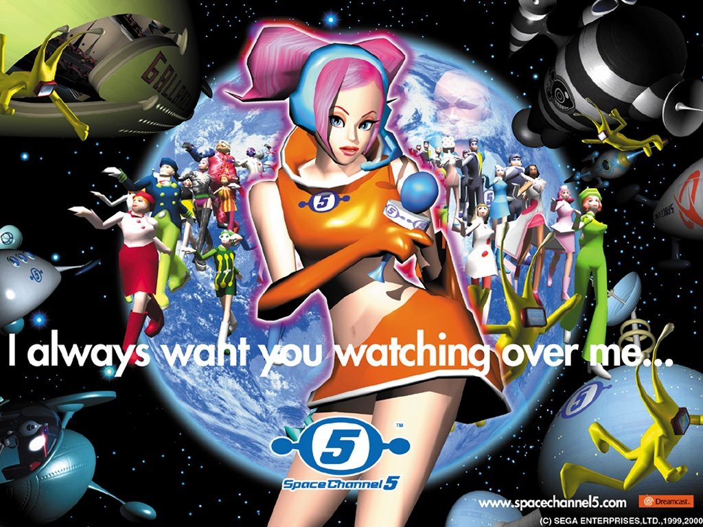 Wallpapers Video Games Space Channel 5 