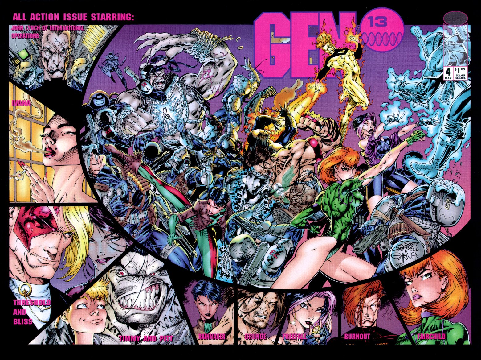 Wallpapers Comics Gen 13 (covers) 