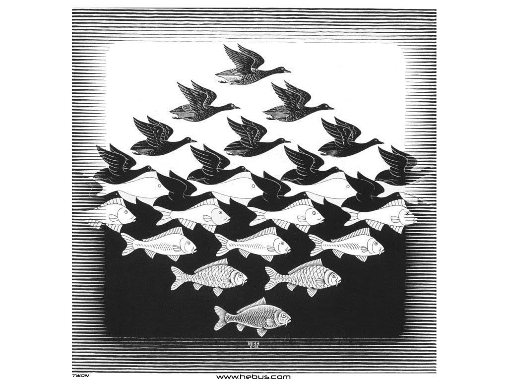 Wallpapers Art - Pencil Maurits Cornelis Escher 