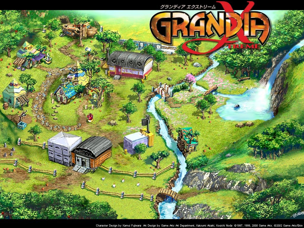 Fonds d'cran Jeux Vido Grandia Xtreme 