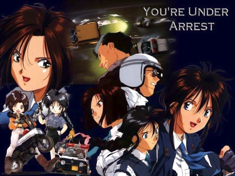 Fonds d'cran Manga You're Under Arrest Wallpaper N50965