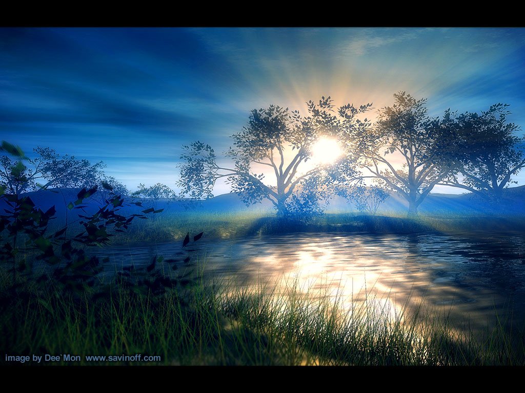 Wallpapers Digital Art Nature - Landscapes 