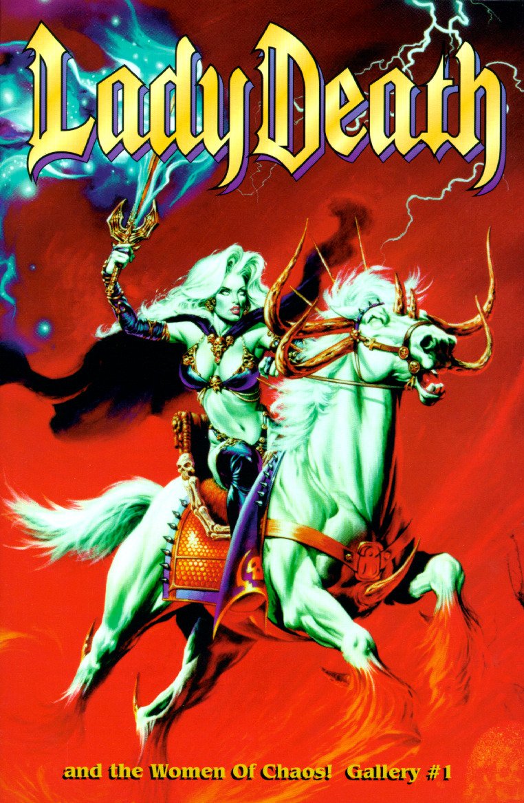 Wallpapers Comics Lady Death (covers) 