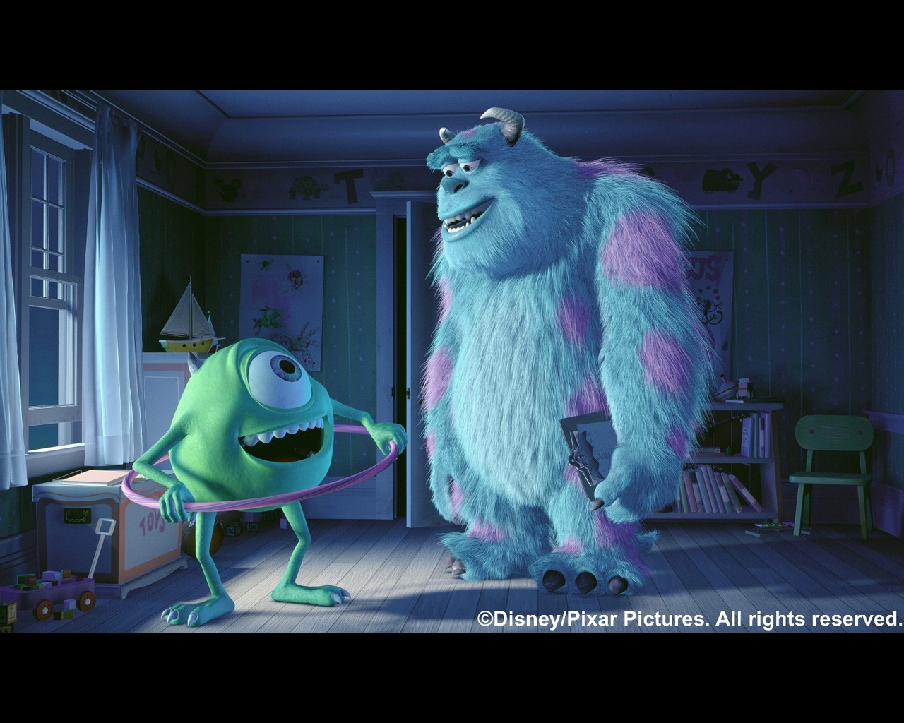 Fonds d'cran Dessins Anims Monsters Inc. 