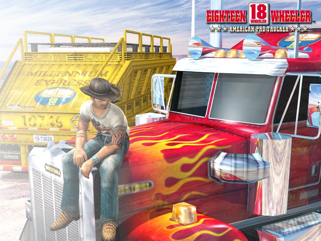 Wallpapers Video Games 18-Wheeler American Pro Trucker 