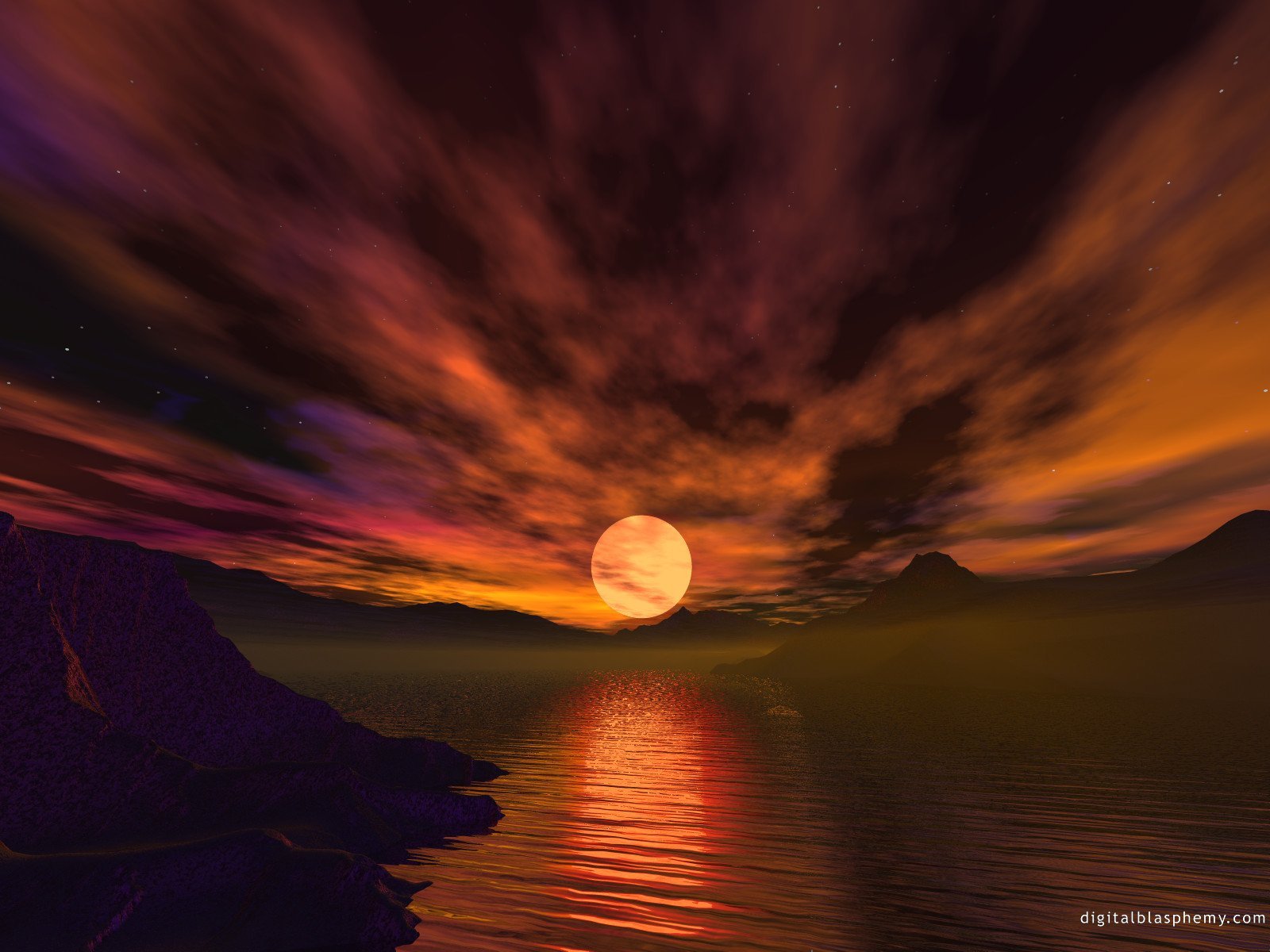 Wallpapers Digital Art Nature - Landscapes 