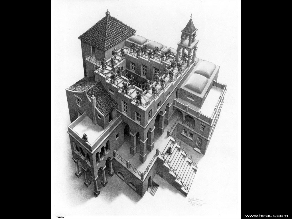 Wallpapers Art - Pencil Maurits Cornelis Escher 