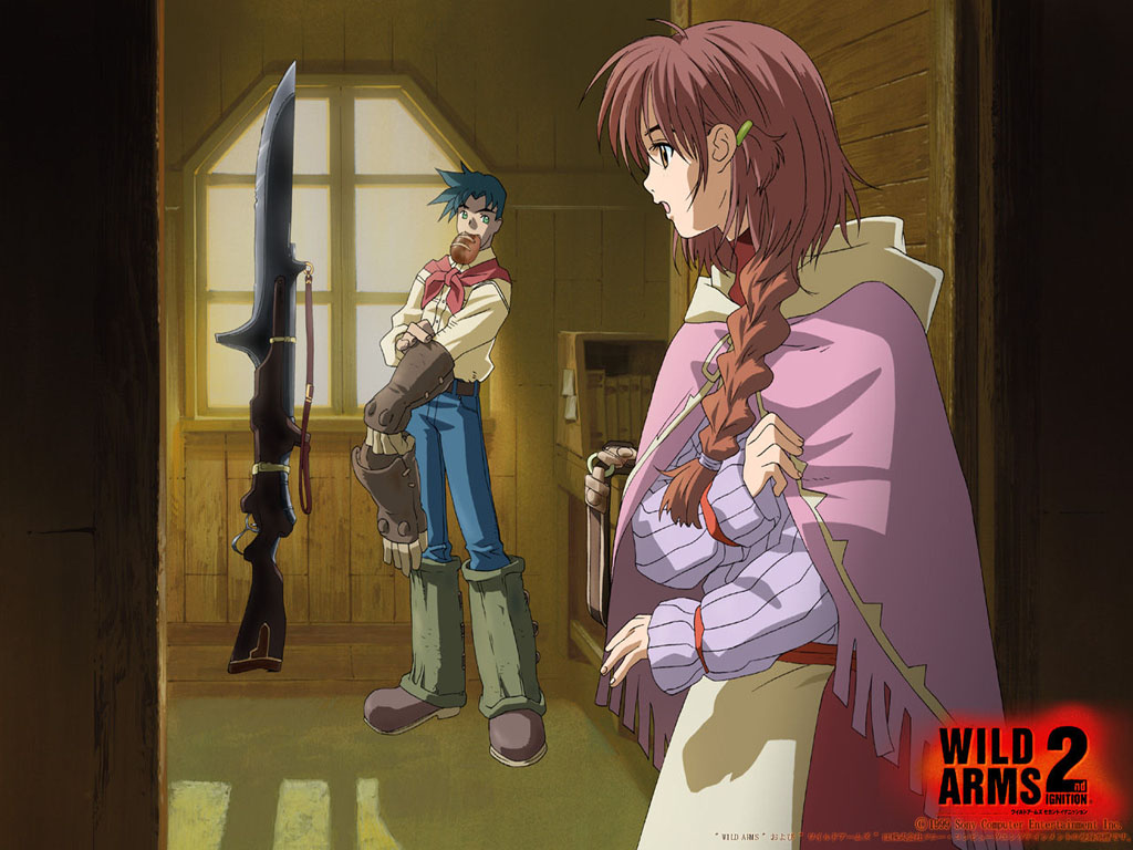 Fonds d'cran Jeux Vido Wild Arms 2 