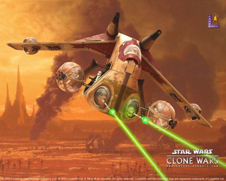 Fonds d'cran Jeux Vido Star Wars - the Clone Wars Wallpaper N36545