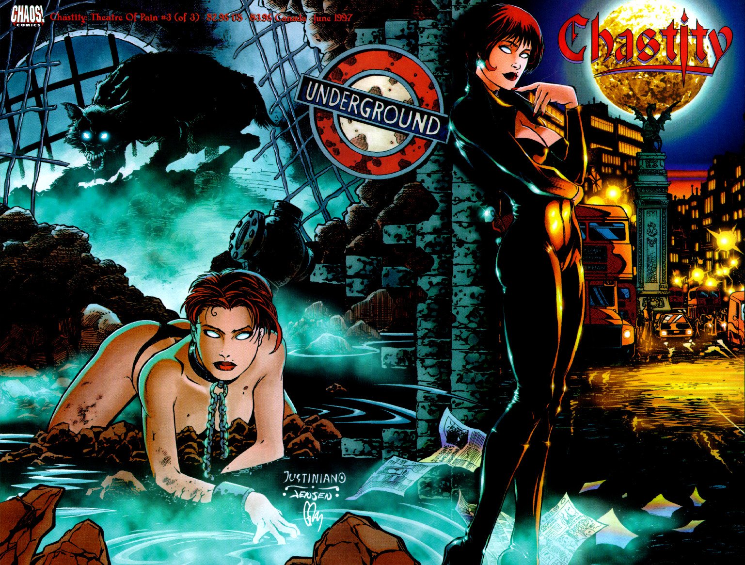 Wallpapers Comics Chastity (covers) 