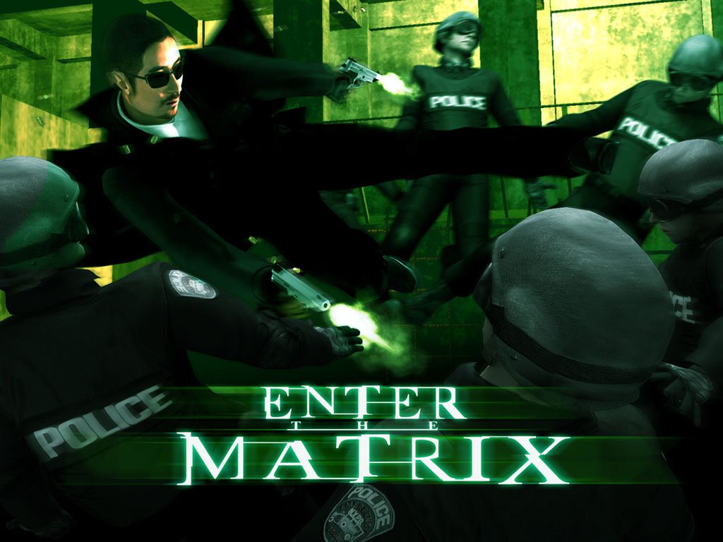 Fonds d'cran Jeux Vido Enter The Matrix 