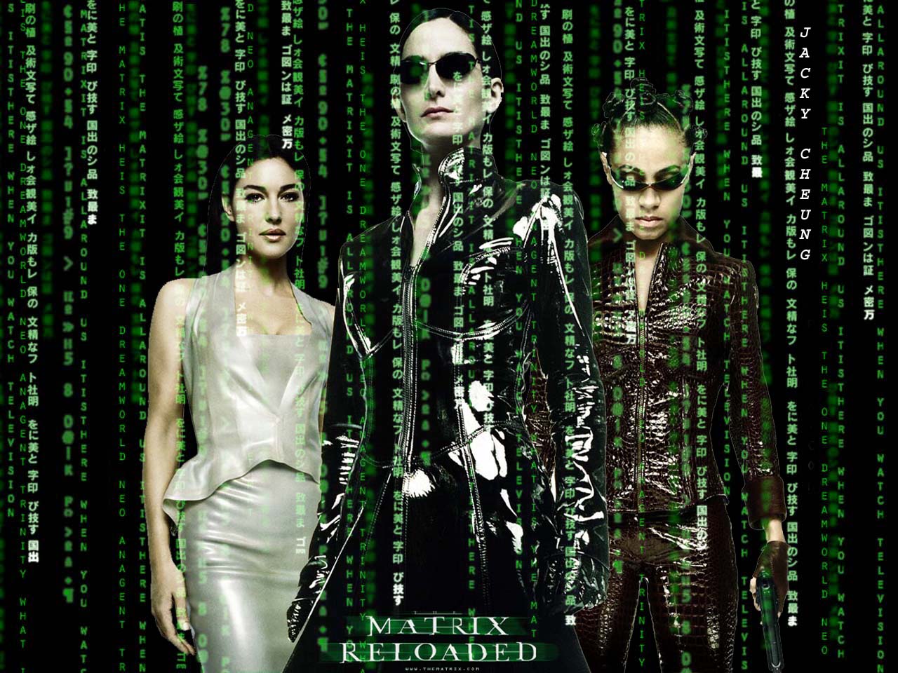 Wallpapers Movies Matrix 2 Reloaded 