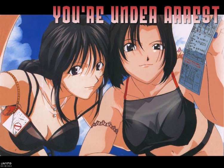 Fonds d'cran Manga You're Under Arrest Wallpaper N50972