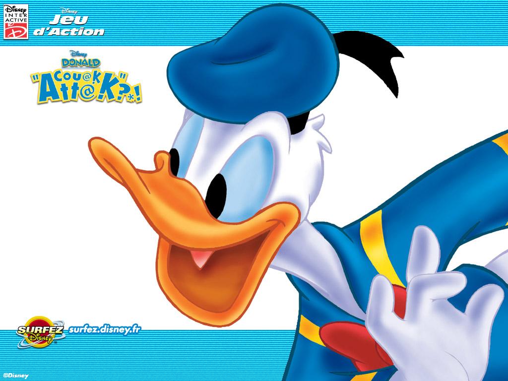 Fonds d'cran Jeux Vido Donald - Couak Attack 