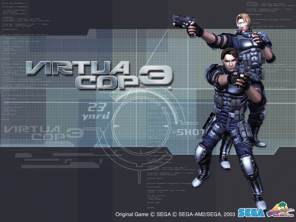 Fonds d'cran Jeux Vido Virtua Cop 3 