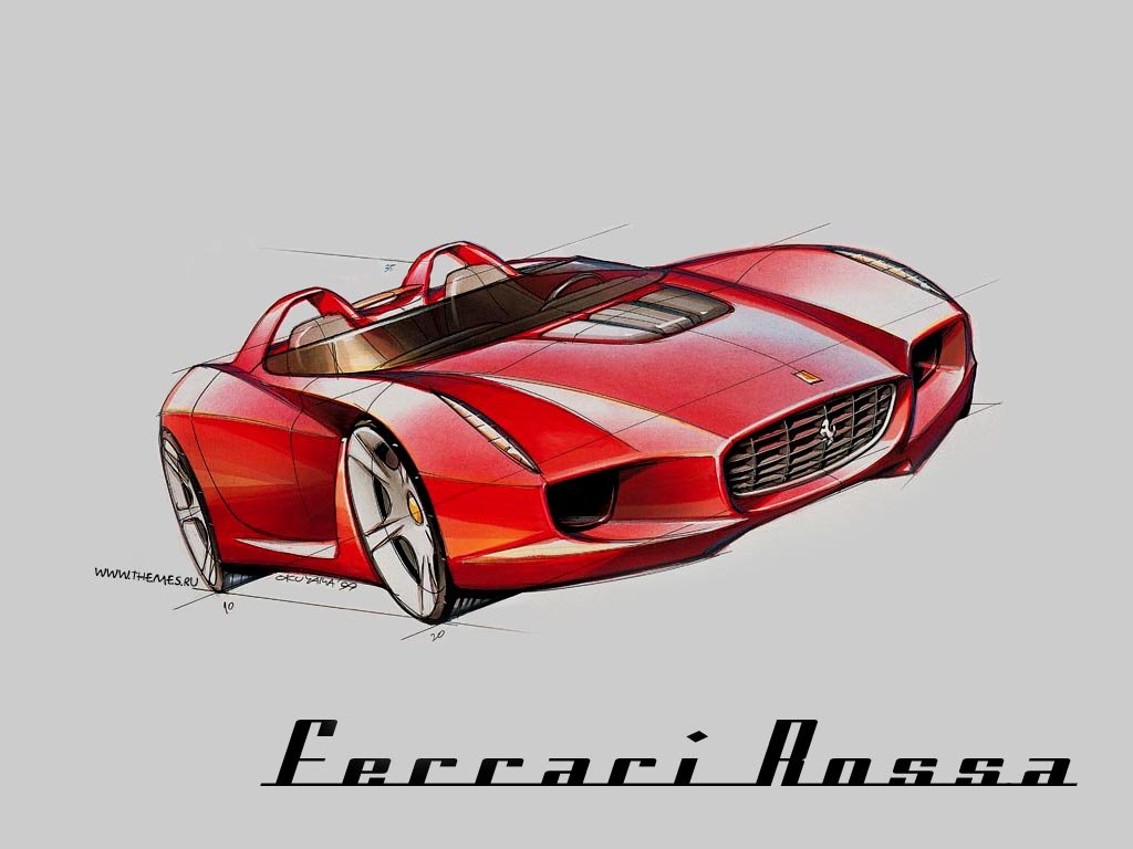 Wallpapers Cars Cars drawings 