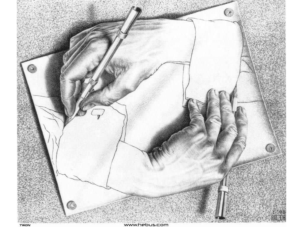 Wallpapers Art - Pencil Maurits Cornelis Escher 