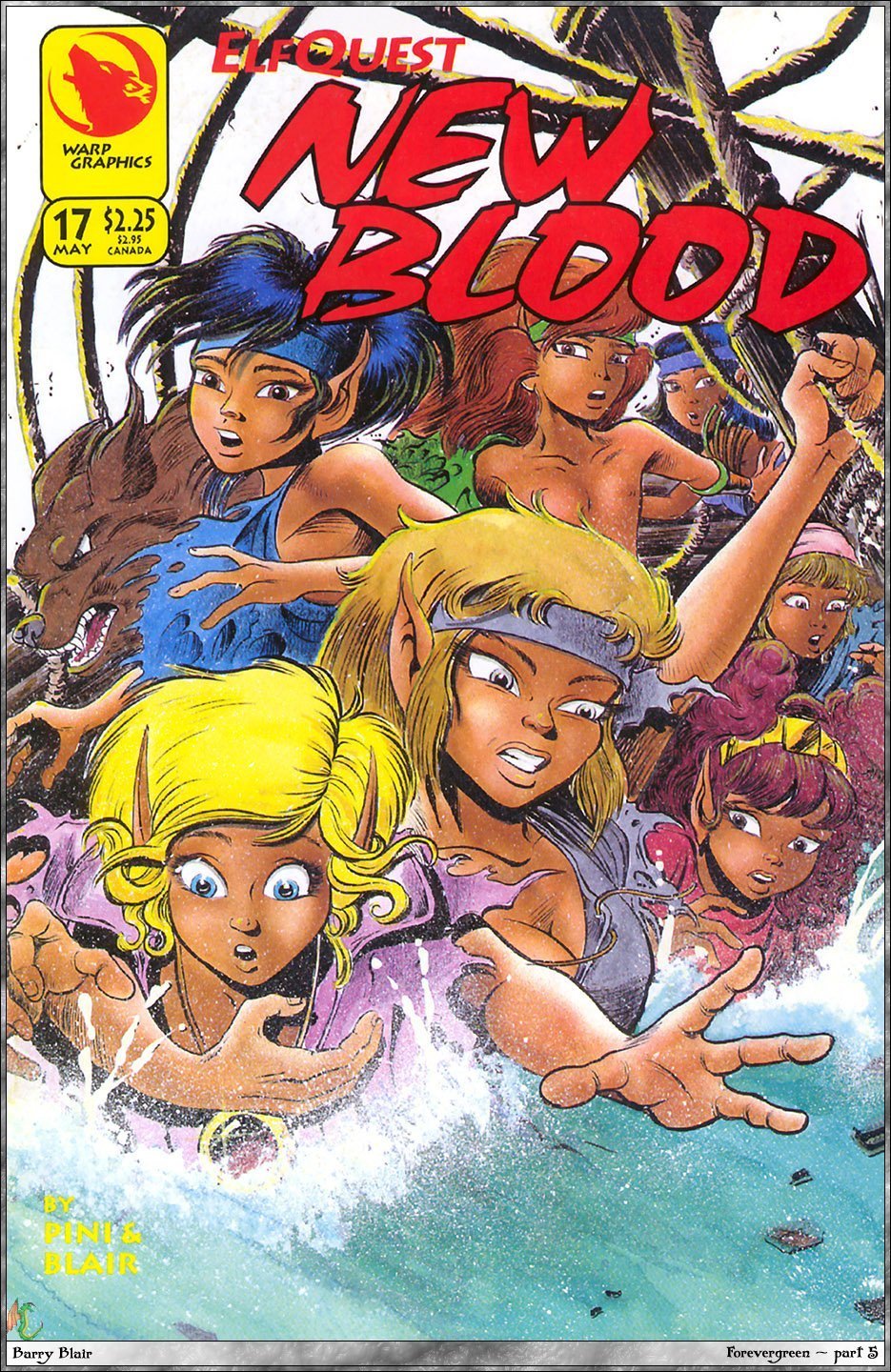 Fonds d'cran Comics et BDs Elfquest (couvertures) 