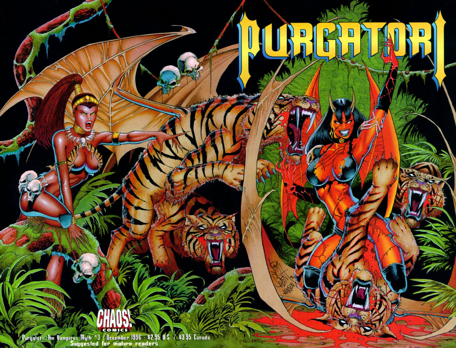 Wallpapers Comics Purgatori (covers) 