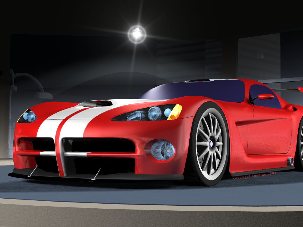 Wallpapers Cars Viper Viper GTS-R 2