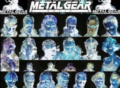 Fonds d'cran Jeux Vido MGS: le mme, mais en couleur inverses