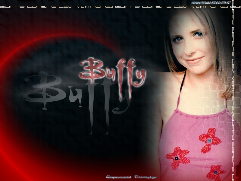 Fonds d'cran Clbrits Femme Sarah Michelle Gellar )> Buffy in the web <(