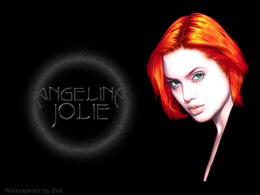 Fonds d'cran Clbrits Femme Angelina Jolie Angelina Redhead