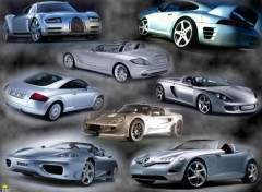 Fonds d'cran Voitures Sports Cars montage 2