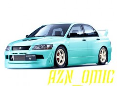 Fonds d'cran Voitures mitsubishi evo 7 omic.style