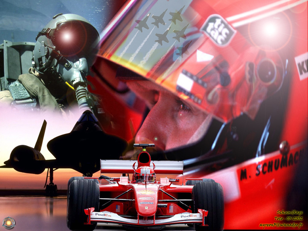 Wallpapers Sports - Leisures Formule 1 SchumiRage