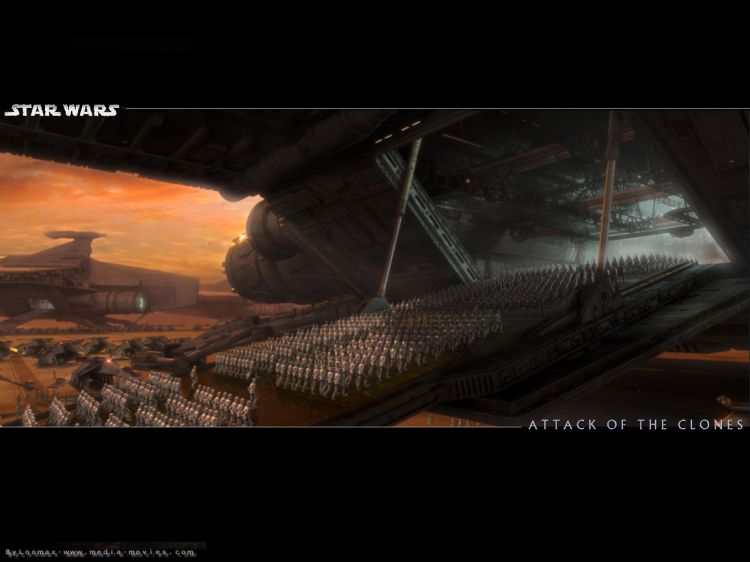 Wallpapers Movies Star Wars : Episode II - Attack of the Clones SW Design' - Begun this clone war has