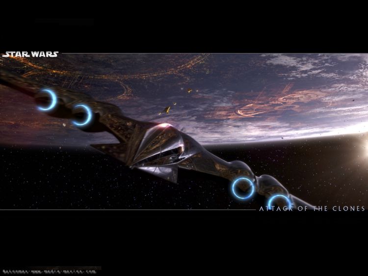 Wallpapers Movies Star Wars : Episode II - Attack of the Clones SW Design' - Coruscant la Plante-Ville