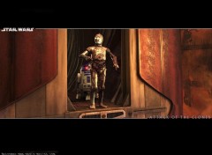 Fonds d'cran Cinma SW Design' - C3po R2D2